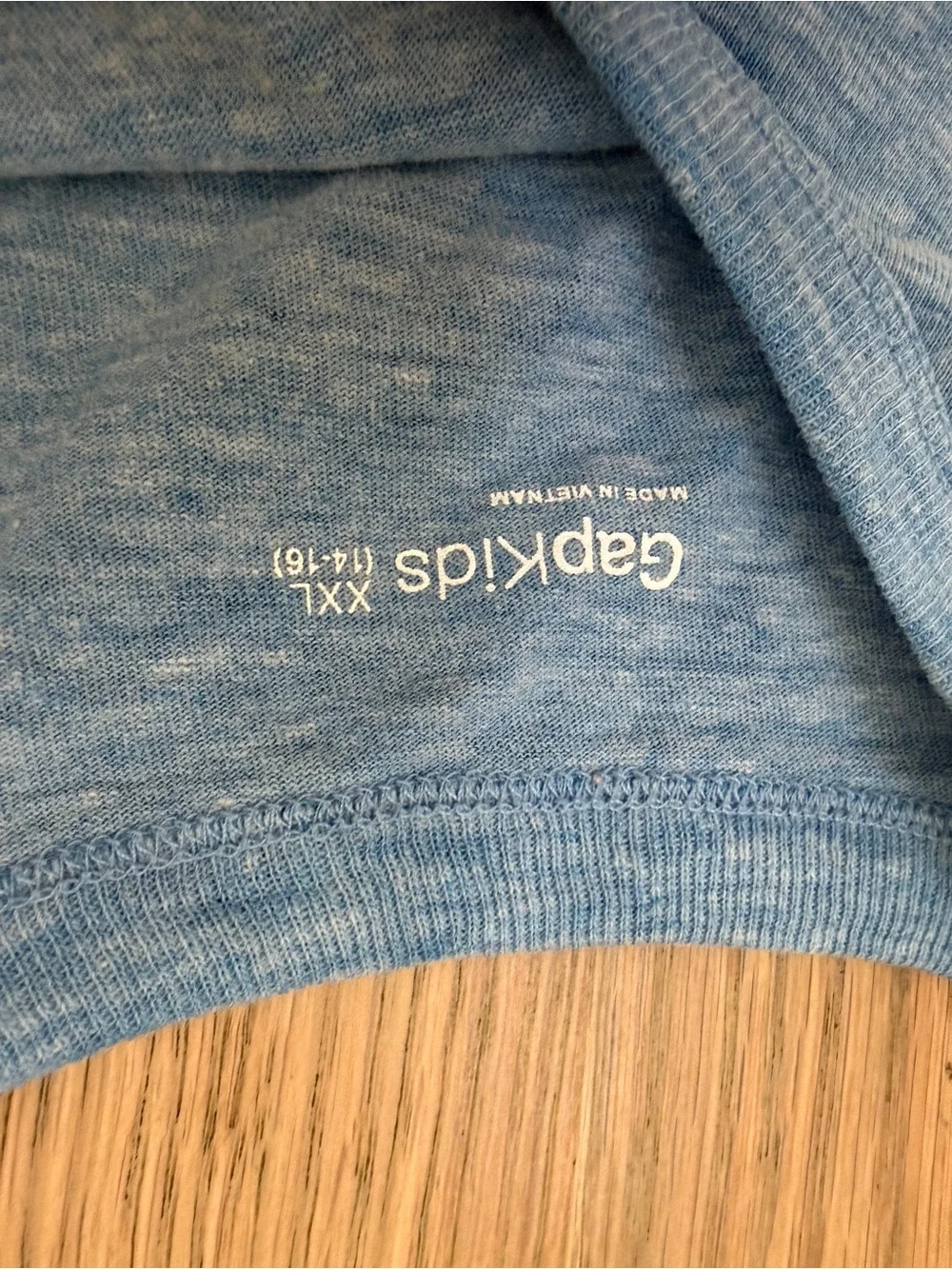 GAP Kids Heather Sky Blue Logo Tee